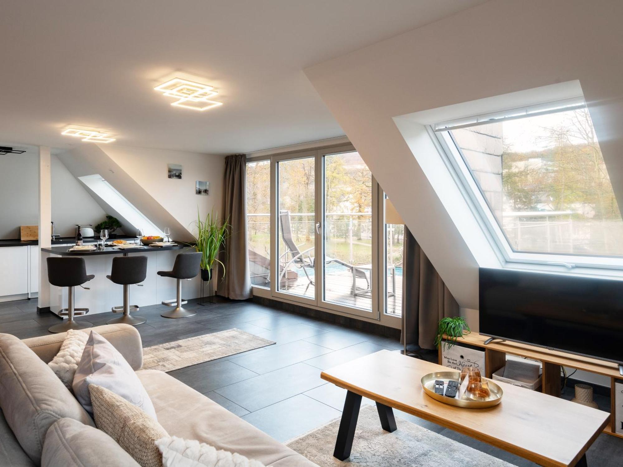 Exklusive Wohnung Mit Ahrblick 1 Und Dachterrasse Bad Neuenahr-Ahrweiler Eksteriør billede